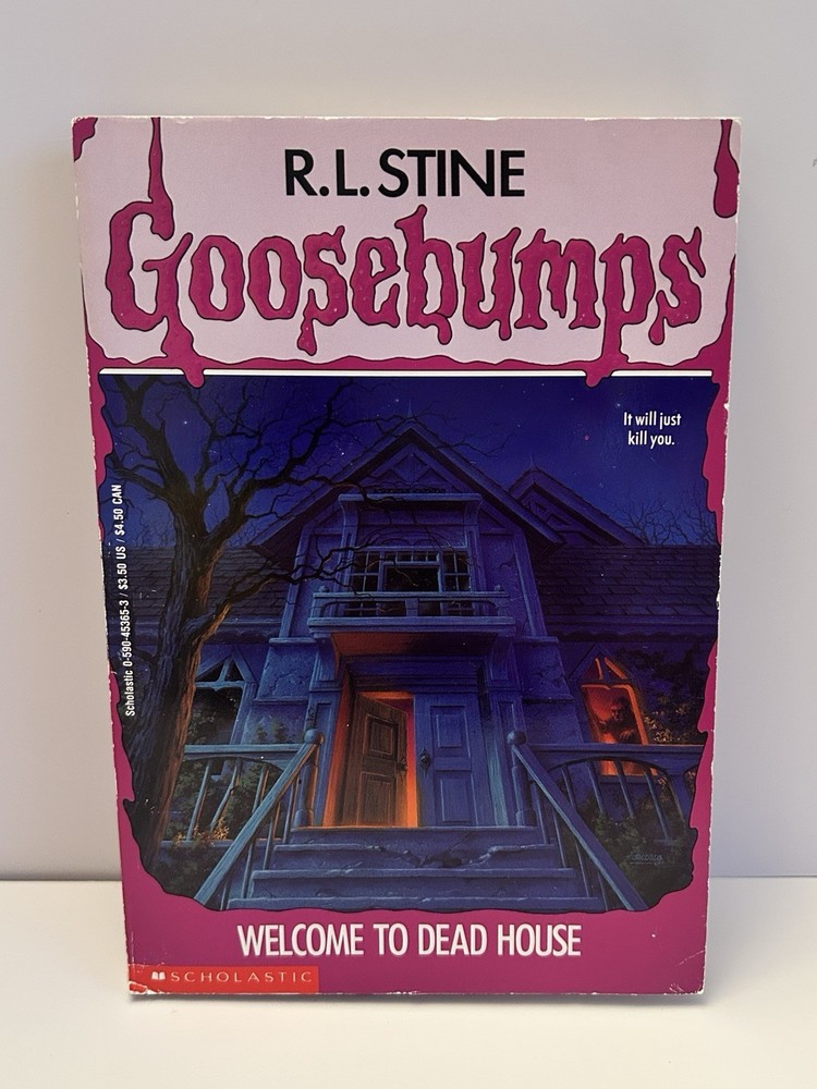 Goosebumps #1 Welcome to Dead House R. L. Stine, 1st Printing July 1992 Numbered