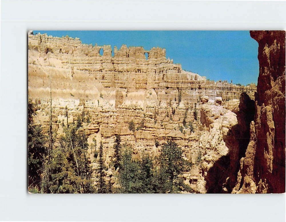 Postcard Wall Of Windows Bryce Canyon National Park Utah