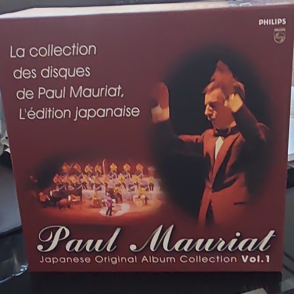 Paul Mauriat Japanese Original Album Collection Vol. 1 CD Box Japanese Philips
