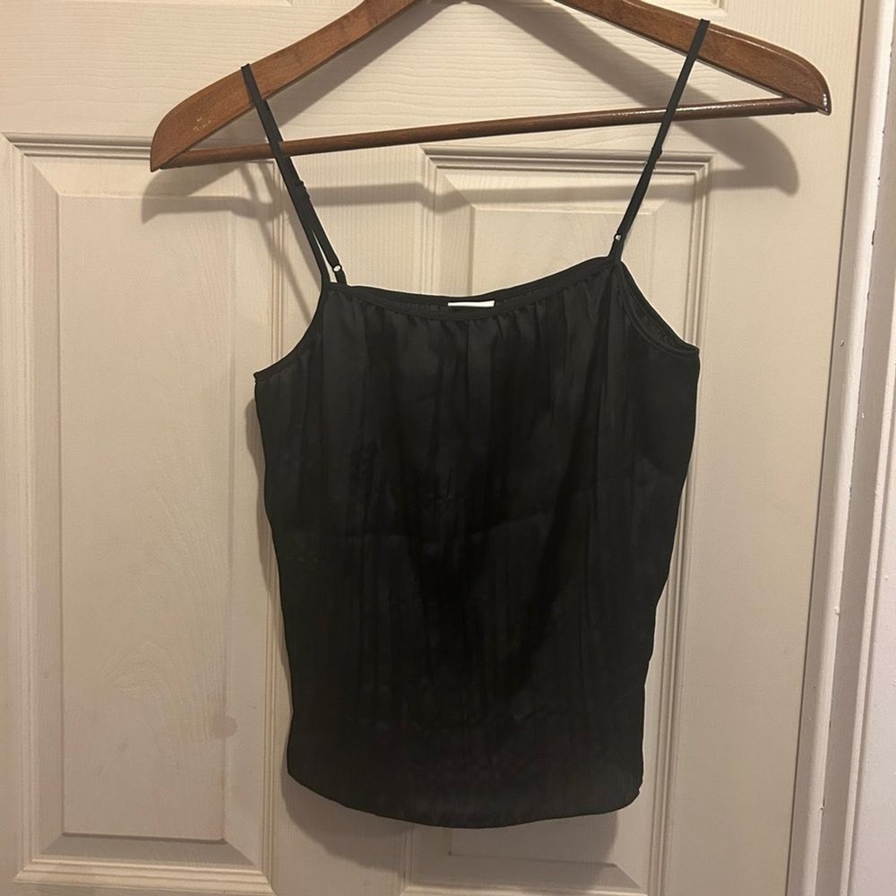 A New Day Black  Camisole Top - size small