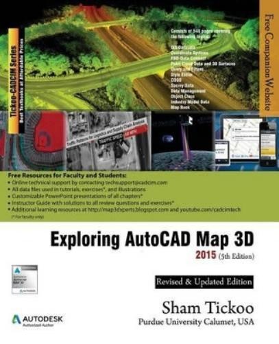 Prof Sham Tickoo Purdue Univ Exploring AutoCAD Map 3D 2015 (Paperback)Another great item from Rarewaves USA | Free delivery!