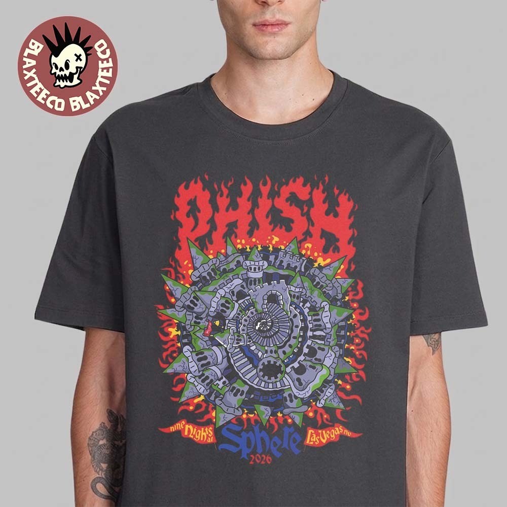 Phish1 Live At Sphere Las Vegas 2026 Shirt Gamehendge Mace Sphere 26 Event Merch