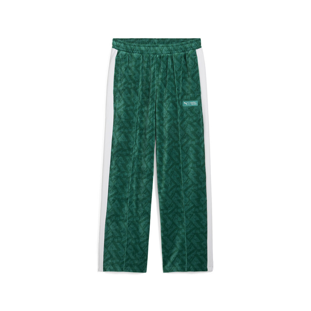 Puma Sg X T7 Iconic Straight Track Pants Mens Green Casual Athletic Bottoms 6274