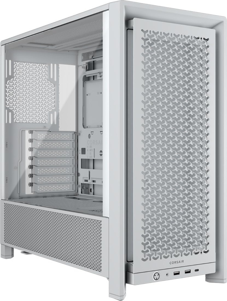 4000D Frame Modular Mid-Tower ATX PC Case – High Airflow, Infinirail Fan Mountin