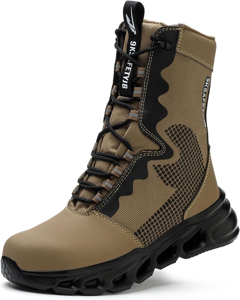 Men's Waterproof Tactical Military Boots for Desert Work and Outdoor Adventures