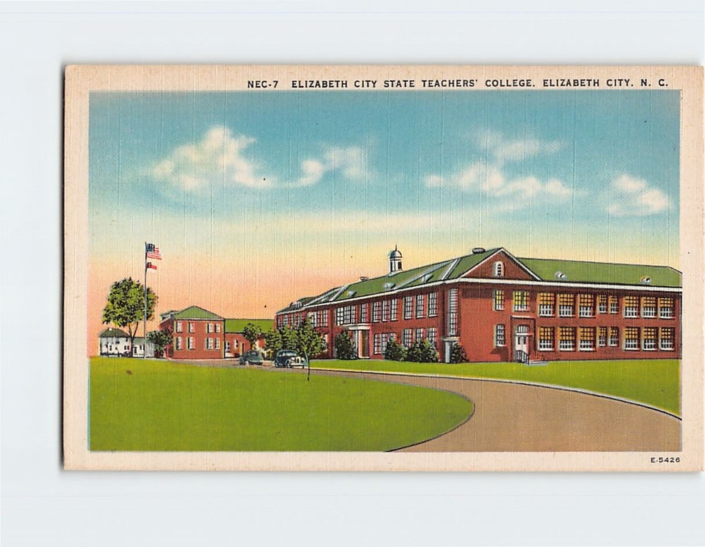 Postcard The Elizabeth City State Teachers' College North Carolina