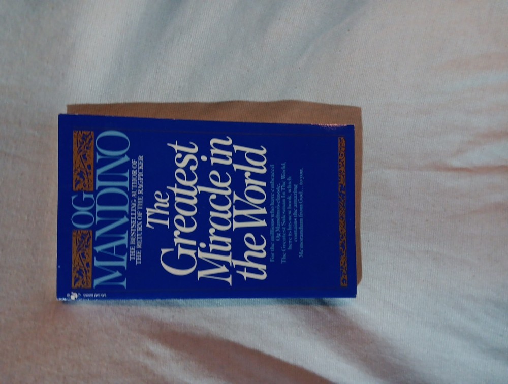 Greatest Miracle in the World by OG Mandino (1983, Trade Paperback)
