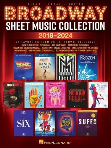 Various Broadway Sheet Music Collection - 2018-2024 (Paperback)