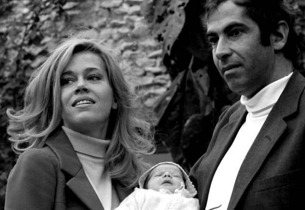 Jane Fonda Roger Vadim sighted on October 7 1968 at Belvedere- 1968 Old Photo