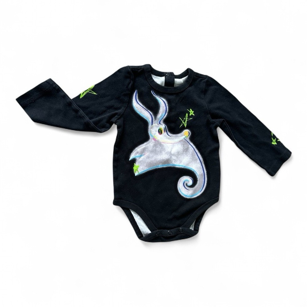 Disney Baby Nightmare Before Christmas Long Sleeve Bodysuit 18-24 Months
