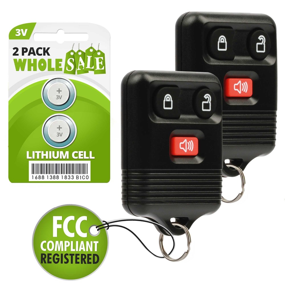 2 Replacement For 2006 2007 2008 Lincoln Mark LT Key Fob