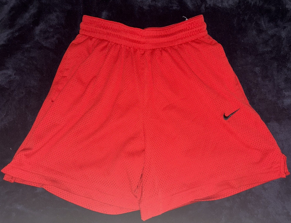Nike Men's Red Mesh Running Shorts Size M 5
