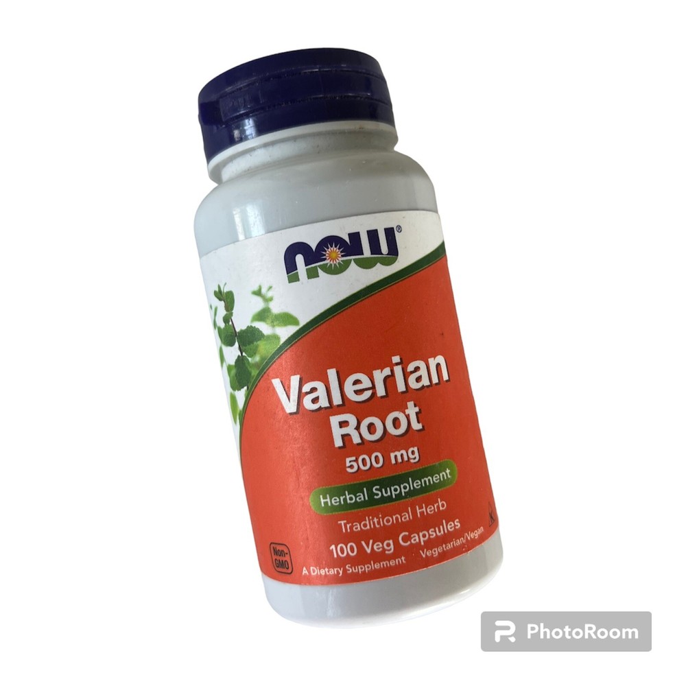 NOW Supplements Valerian Root 500 mg Herb 100 Caps Exp 12/2026