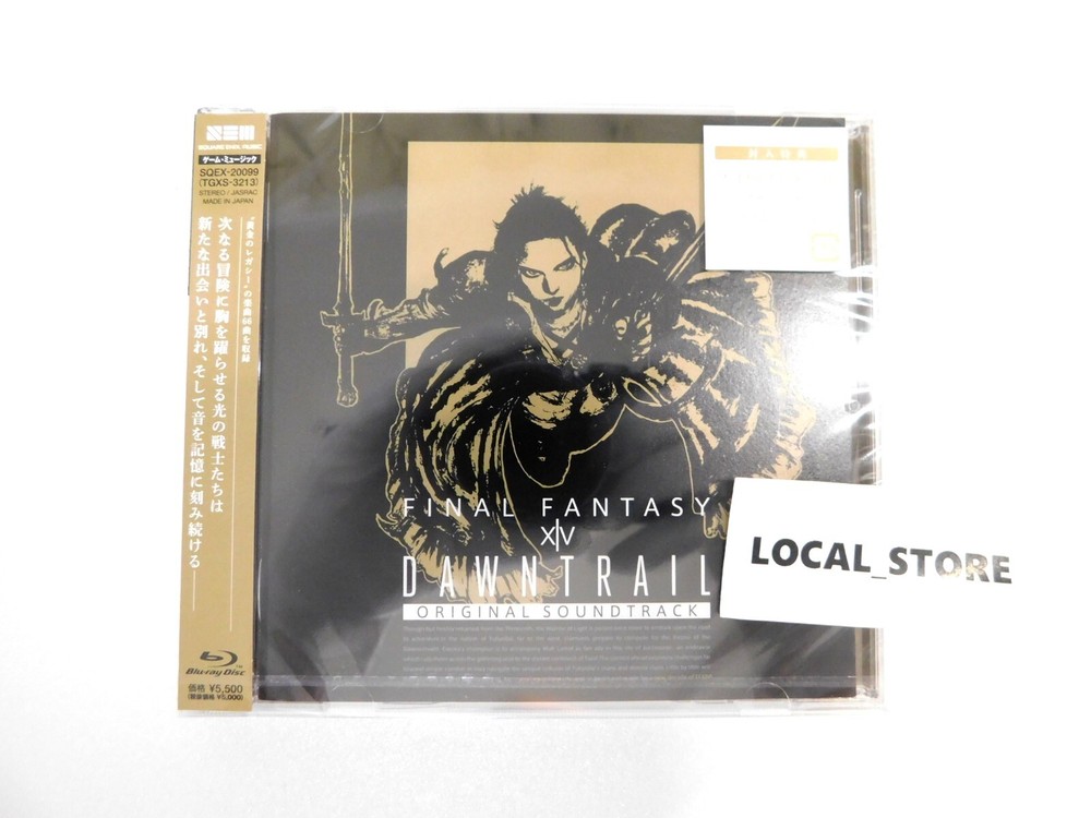 DAWNTRAIL FINAL FANTASY XIV Original Soundtrack Blu-ray+Code Japan SQEX20099