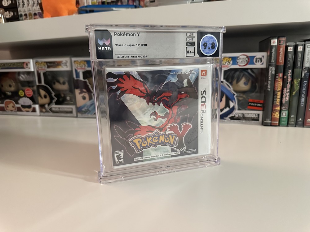 Nintendo 3DS Pokemon Y Graded WATA 9.8 A++. SEALED