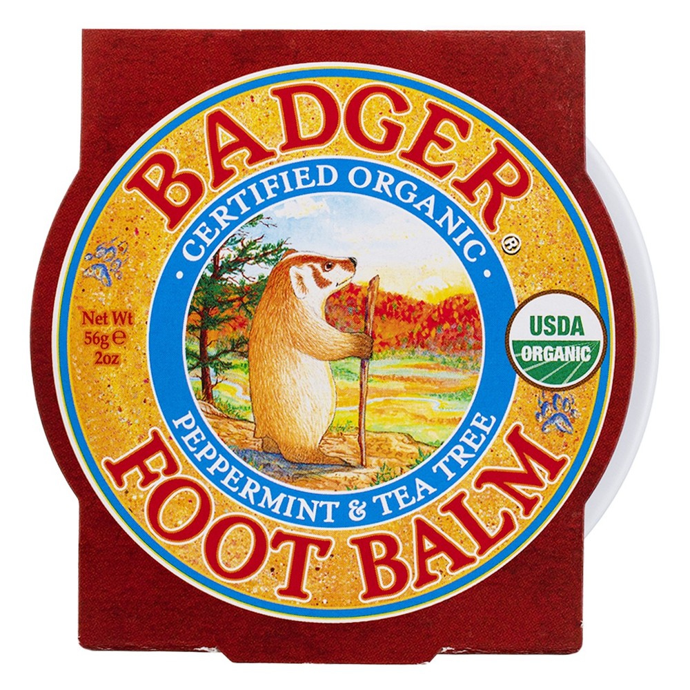 5 Pack Badger Foot Balm Tins – 2 oz Each for Soft Healthy Feet