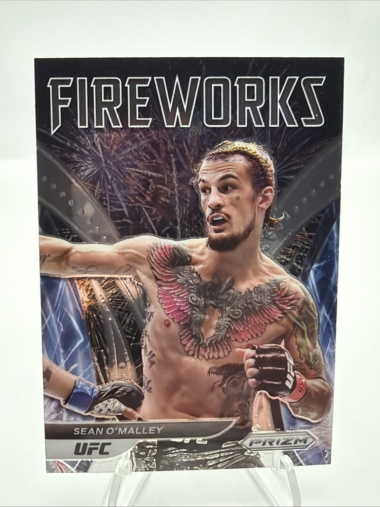 2022 Panini Prizm UFC - Fireworks Sean O'Malley #9