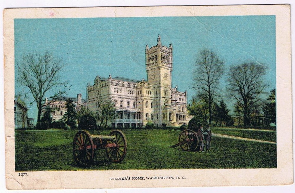 Postcard Washington DC Soldier's Home