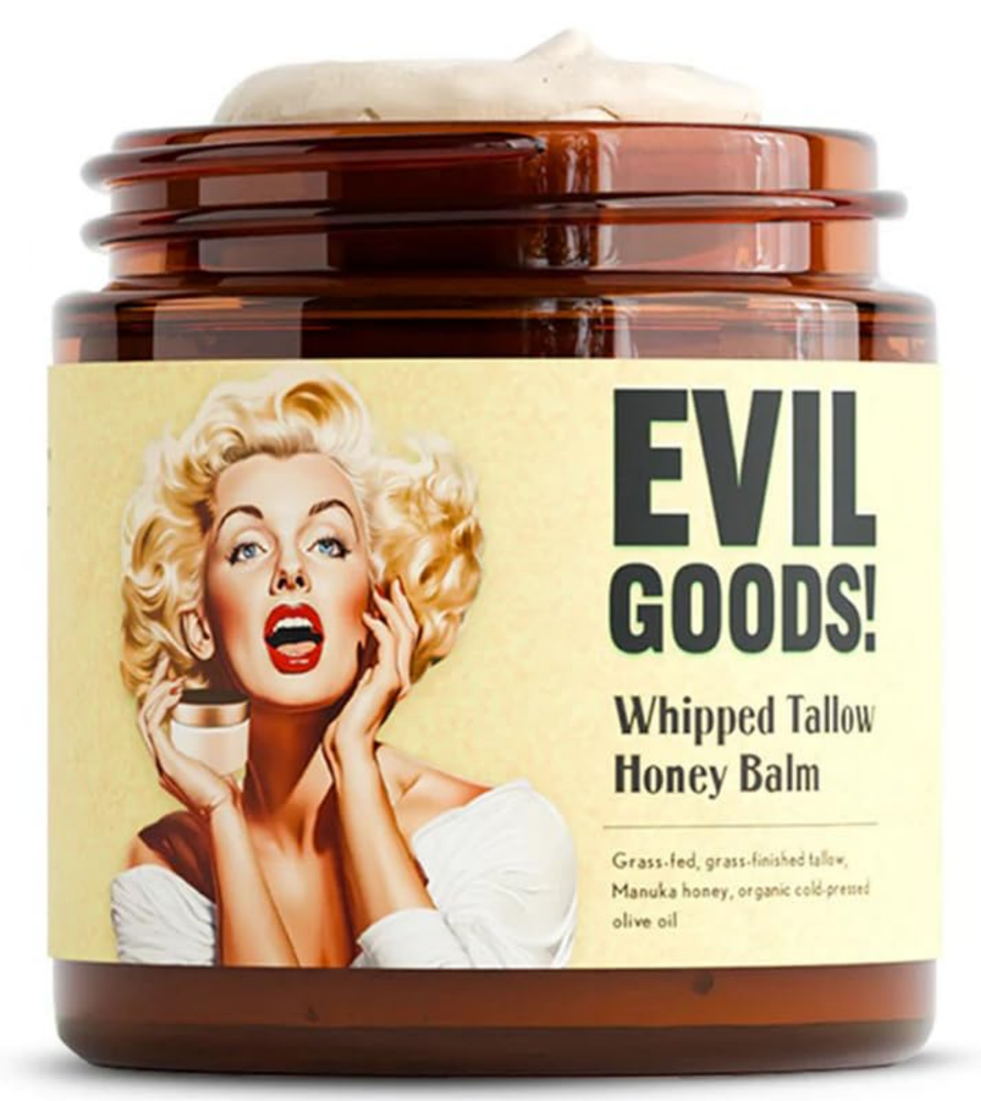 Evil Goods Whipped Tallow & Manuka Honey Anti-Aging Balm Cream