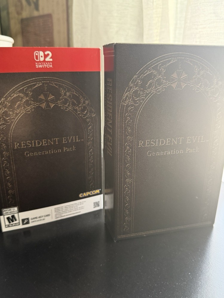 Capcom Resident Evil Generation Pack Nintendo Switch 2 (NO GAMES, JUST THE BOX)