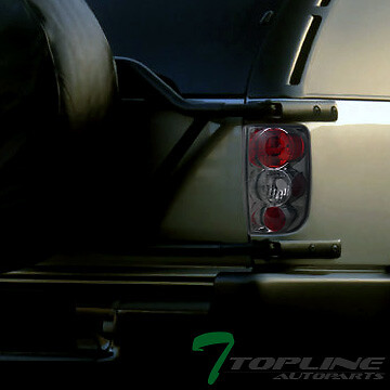 Topline For 1995-2004 Chevy Blazer/GMC Jimmy Smoke Housing Altezza Tail Lights