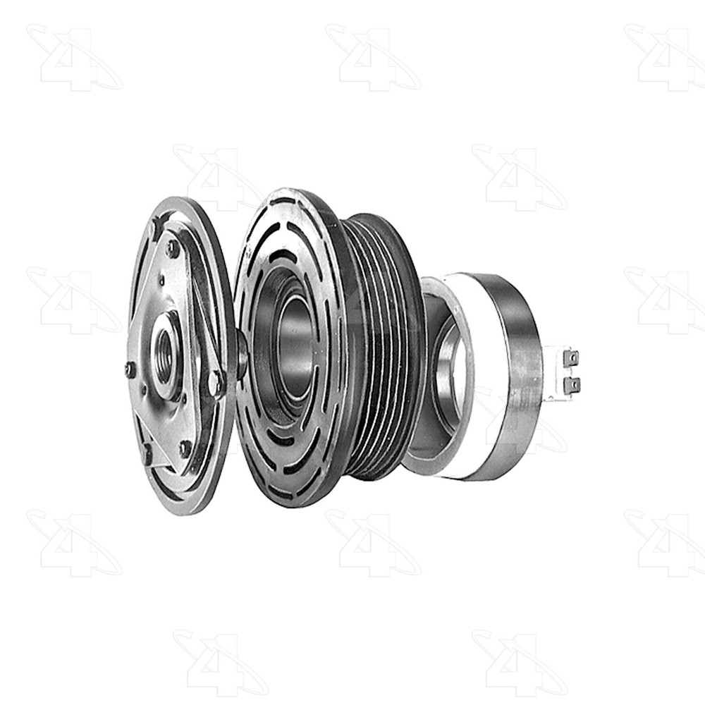 A/C Compressor Clutch For 1988-1991 Chevy C3500 4 Seasons OEM Replacement