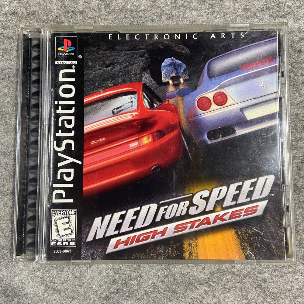 Need for Speed High Stakes (Sony PlayStation 1, 1999) PS1 Greatest Hits CIB +Reg