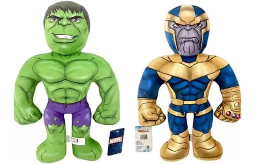THANOS & HULK  2 in 1 Marvel Half Ems 18