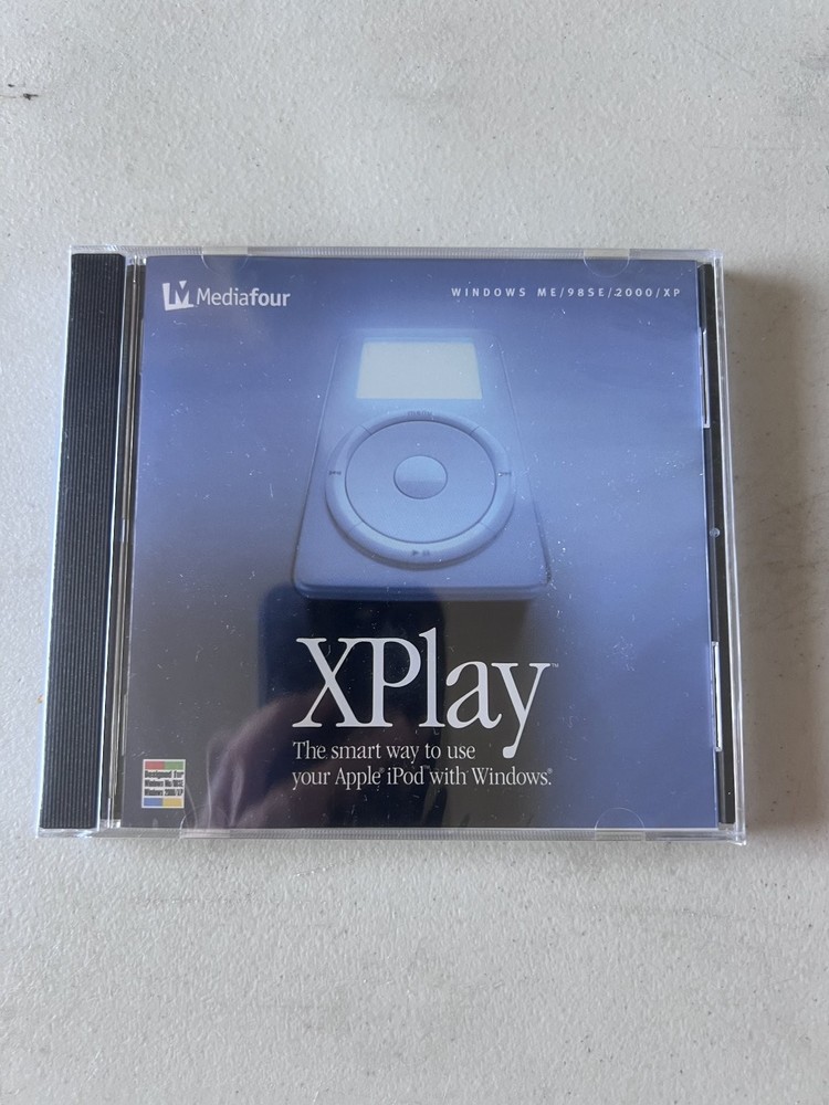 Mediafour XPlay Software for Apple iPod Windows ME/98SE/2000/XP Utility