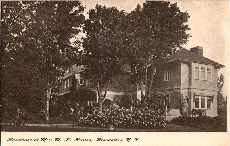 Broadalbin New York NY : HOUSE SCENE m/14 AV5722