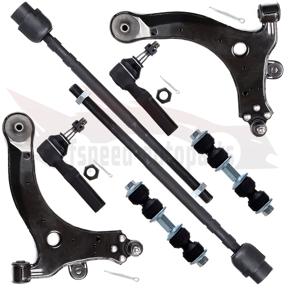 For Chevrolet Impala Monte Carlo Buick Lacrosse Front Control Arm Tie Rod 8 Kit