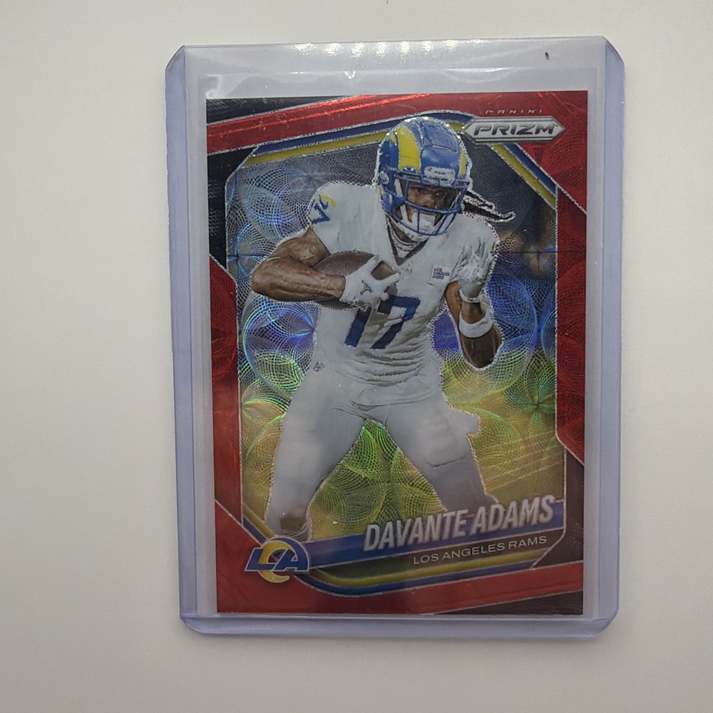 Davante Adams 2025 Prizm Choice Red /20 Amazing Shape Ships Fast