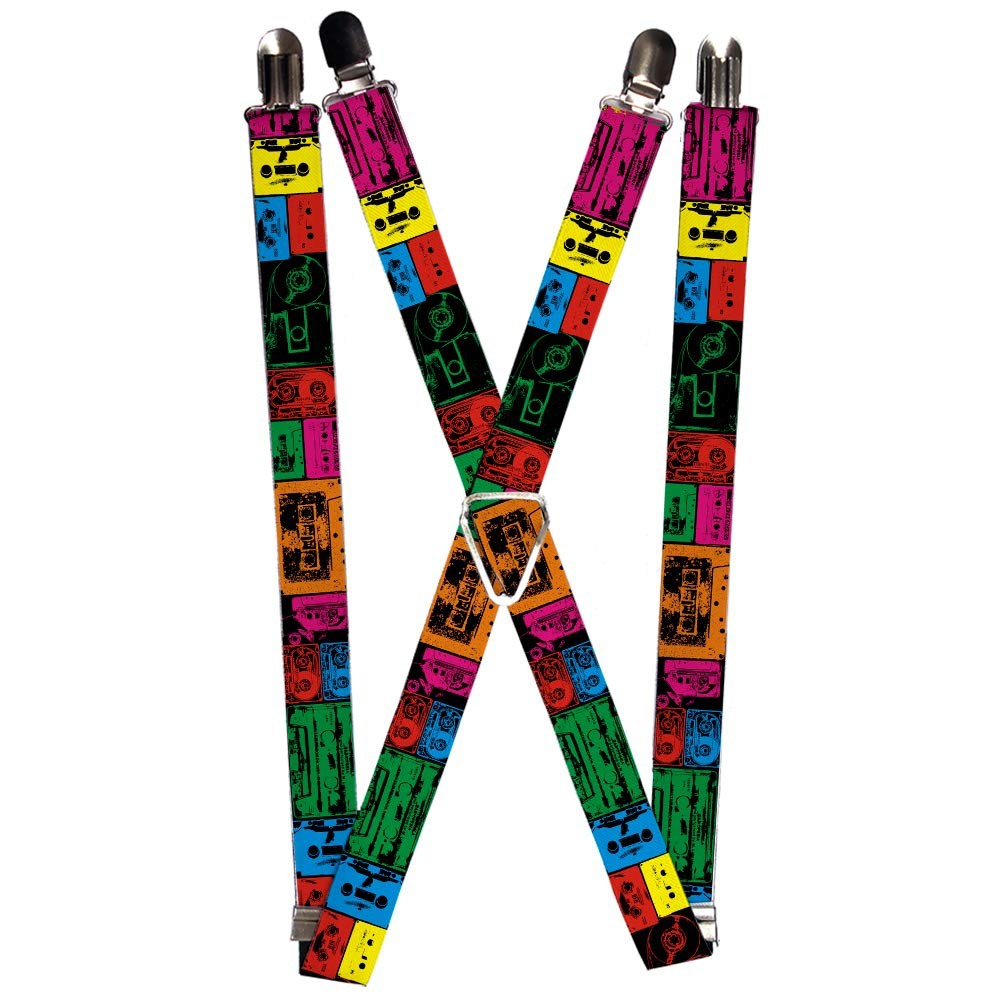 `Suspenders - 1.0`` - Tapes Multi Neon` ACC NEWAnother great item from Rarewaves USA | Free delivery!