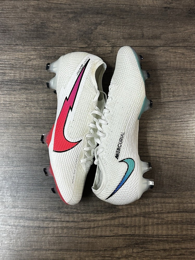 Nike Mercurial Vapor 13 Elite FG Jade Flash Crimson AQ4176-163 Men’s Size 6.5