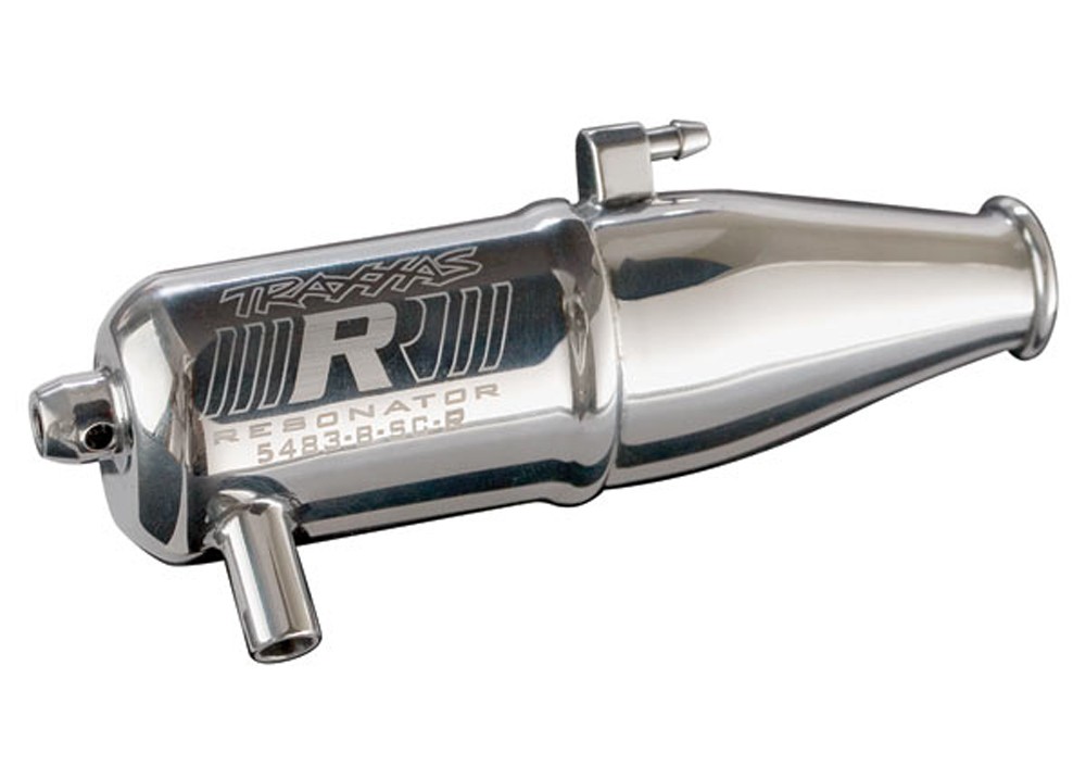 Traxxas 1/10 Nitro 4-Tec 3.3 * ROAR SINGLE CHAMBER TUNED EXHAUST PIPE * 5483