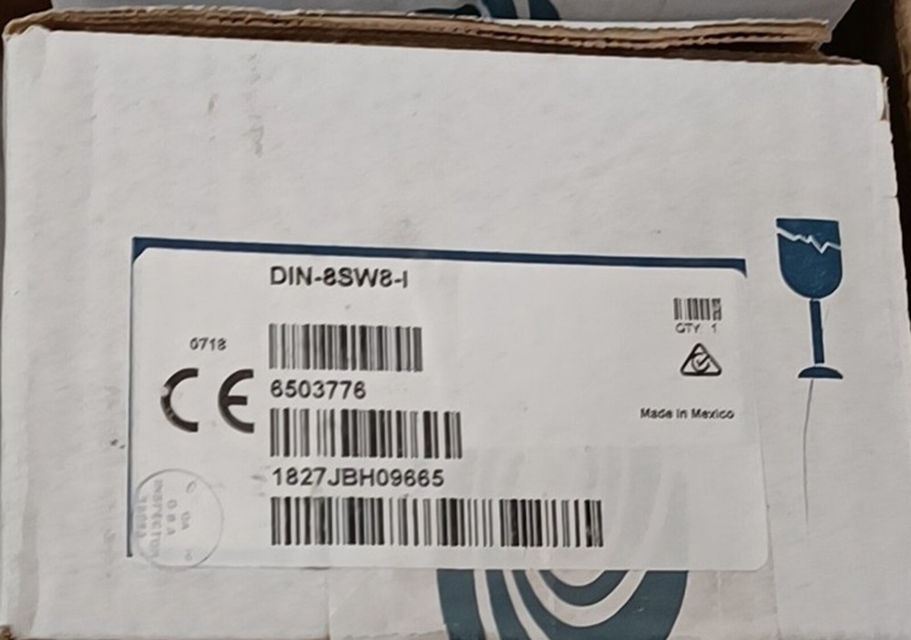 NEW   DIN-8SW8-I DIN Rail High-Voltage Switch with Digital Inputs *vb
