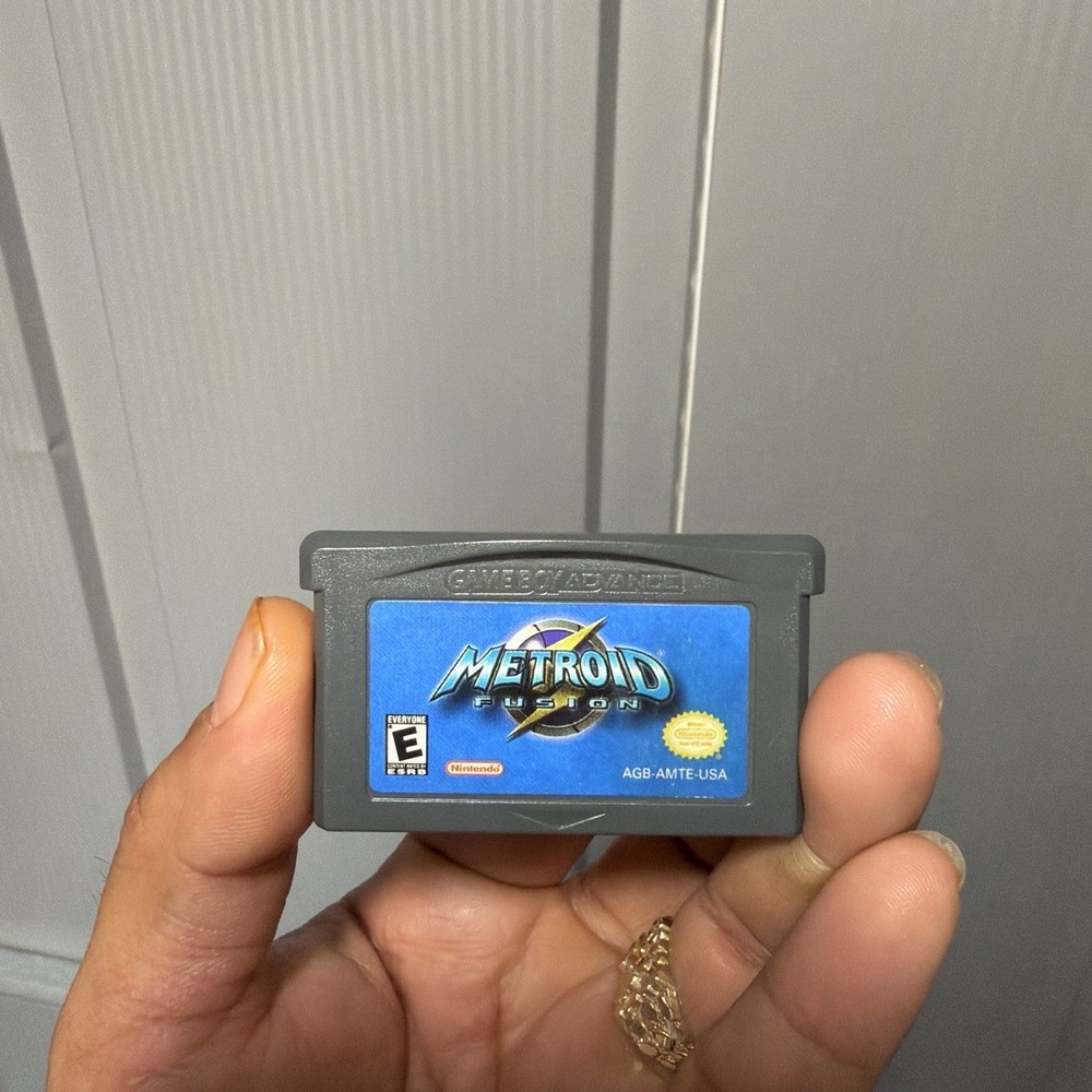 Metroid Fusion (Game Boy Advance, 2002) GBA Cartridge Authentic TESTED Working