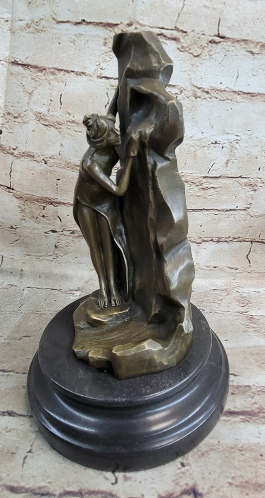 Art Deco/Nouveau Gorgeous Lady by Moreau Museum Quality Bronze Sculpture Sale