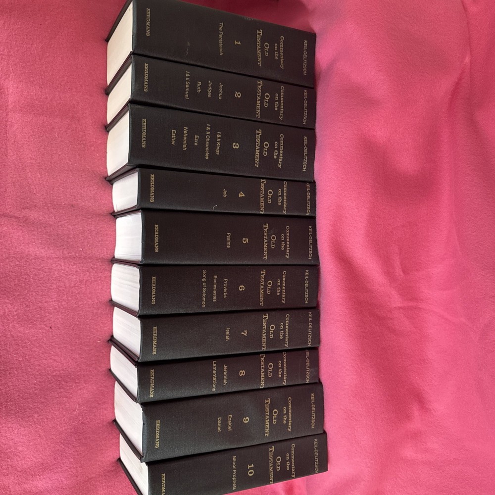 Commentary on the Old Testament 10 Vol set HC Keil & Delitzsch 1978 Eerdmans