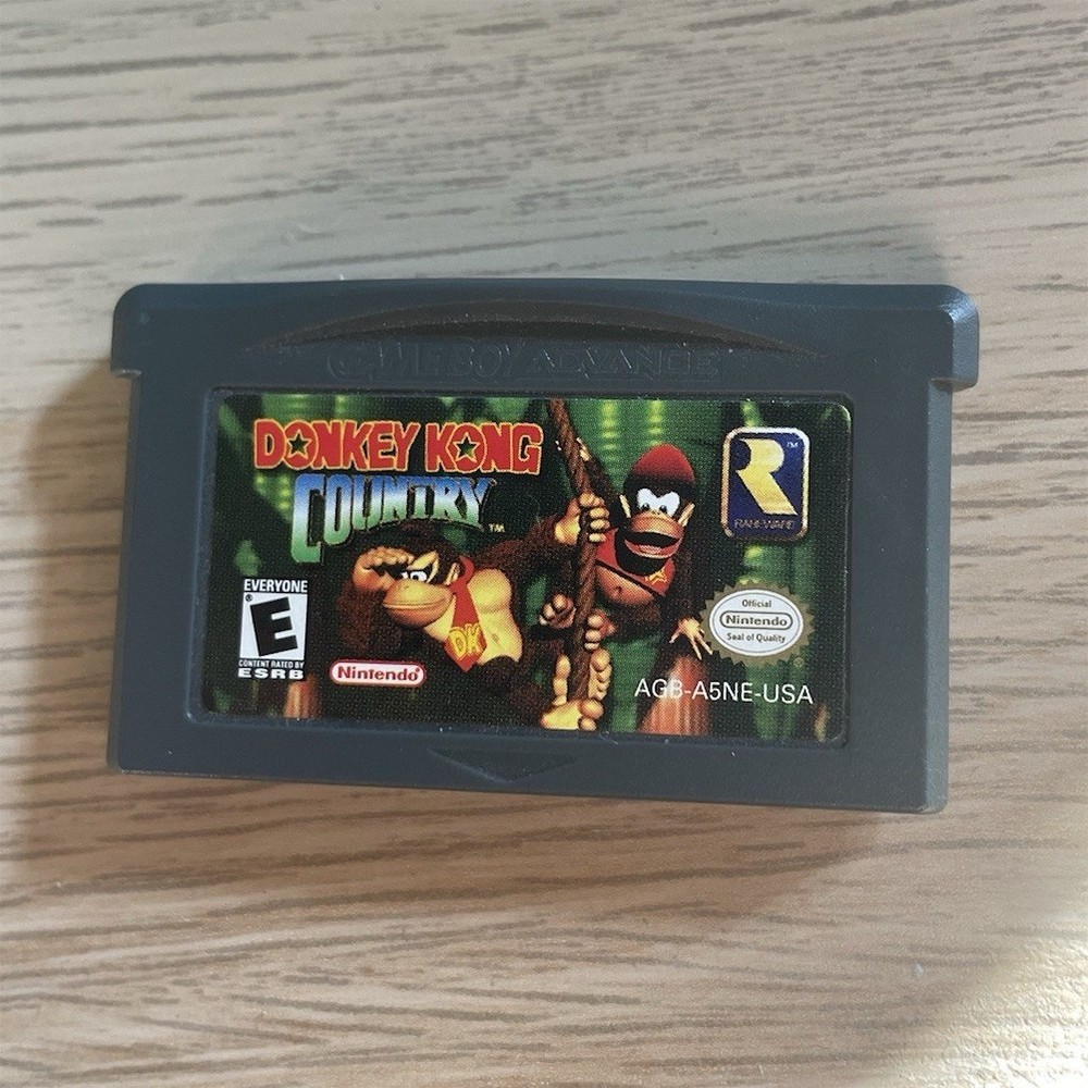 Nintendo Donkey Kong Country Game Boy Advance GBA Cartridge Only E Everyone