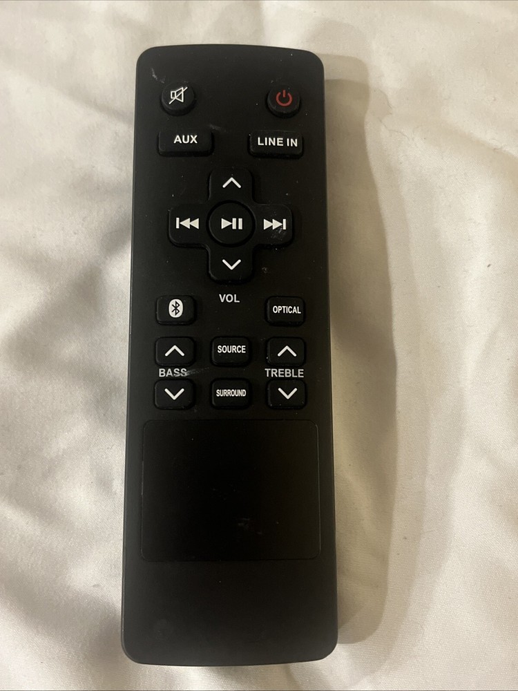 RCA RTS7010B Bluetooth Sound Bar Remote for Home Theater