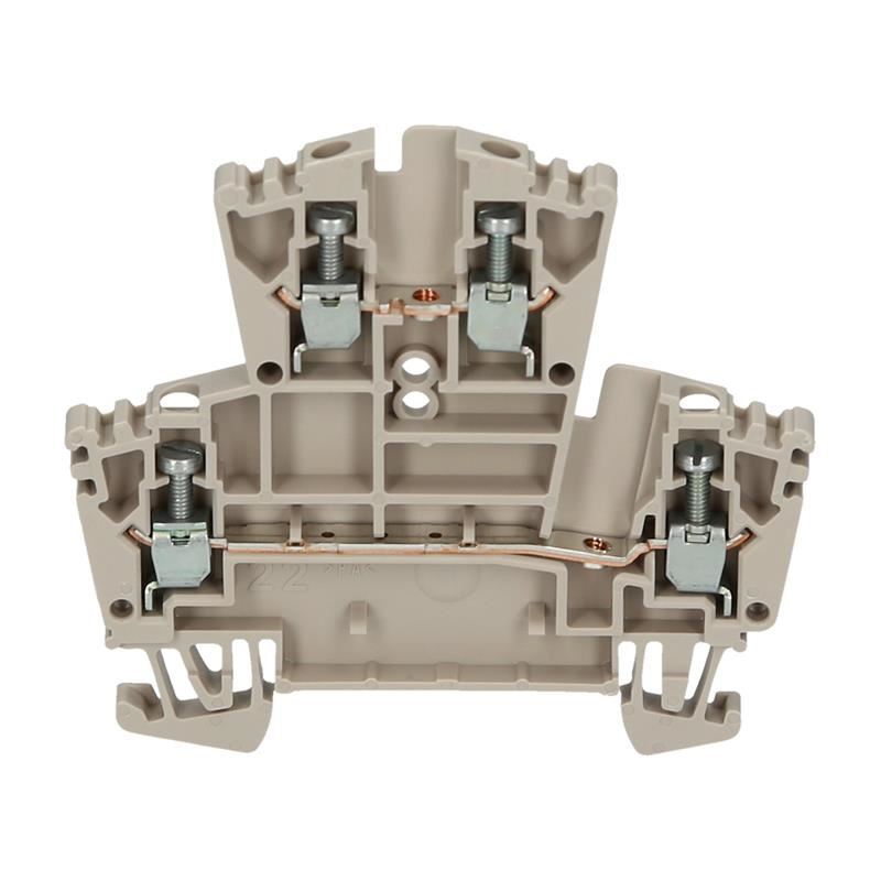 Weidmuller Feed-through terminal WDK 2.5, Screw connection, 2.5 mm²
