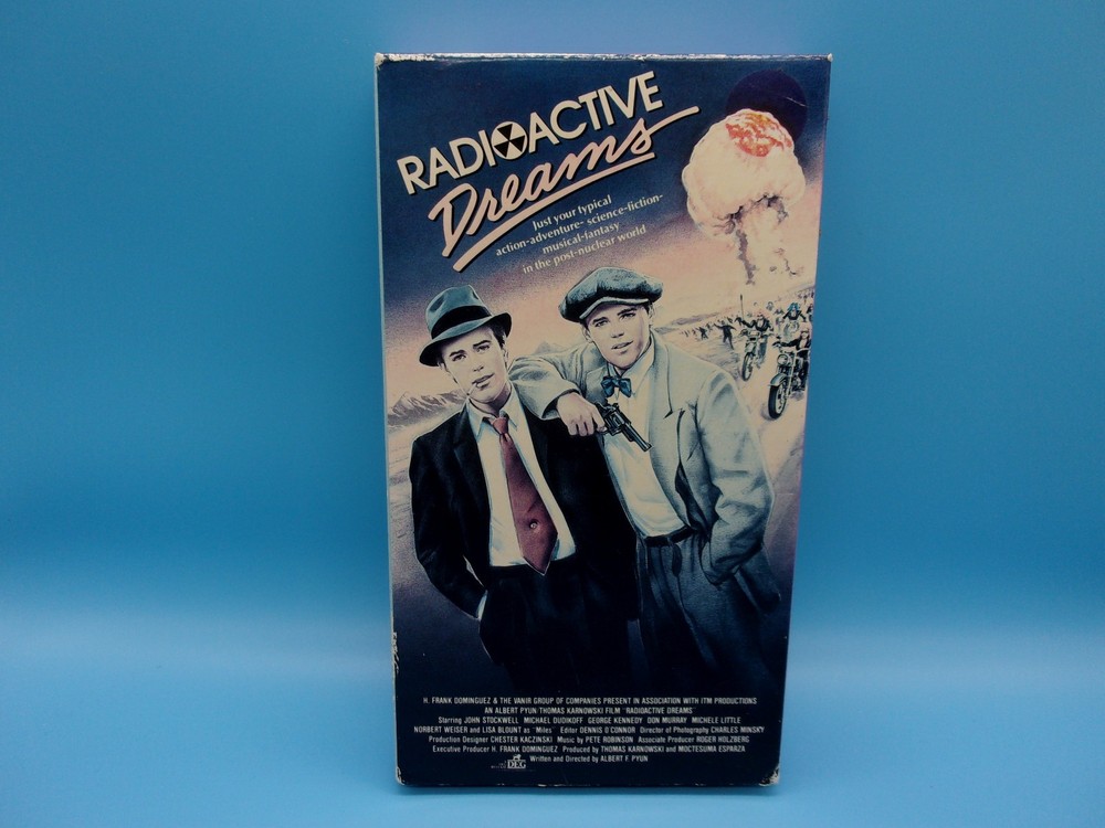 Radioactive Dreams ( Vhs 1987 Vestron) Original Extremely Rare Collectible Video