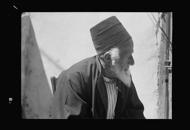 Photo:Rabbi Shlomo Portrait 1930s Jewish Rabbi Side Profile