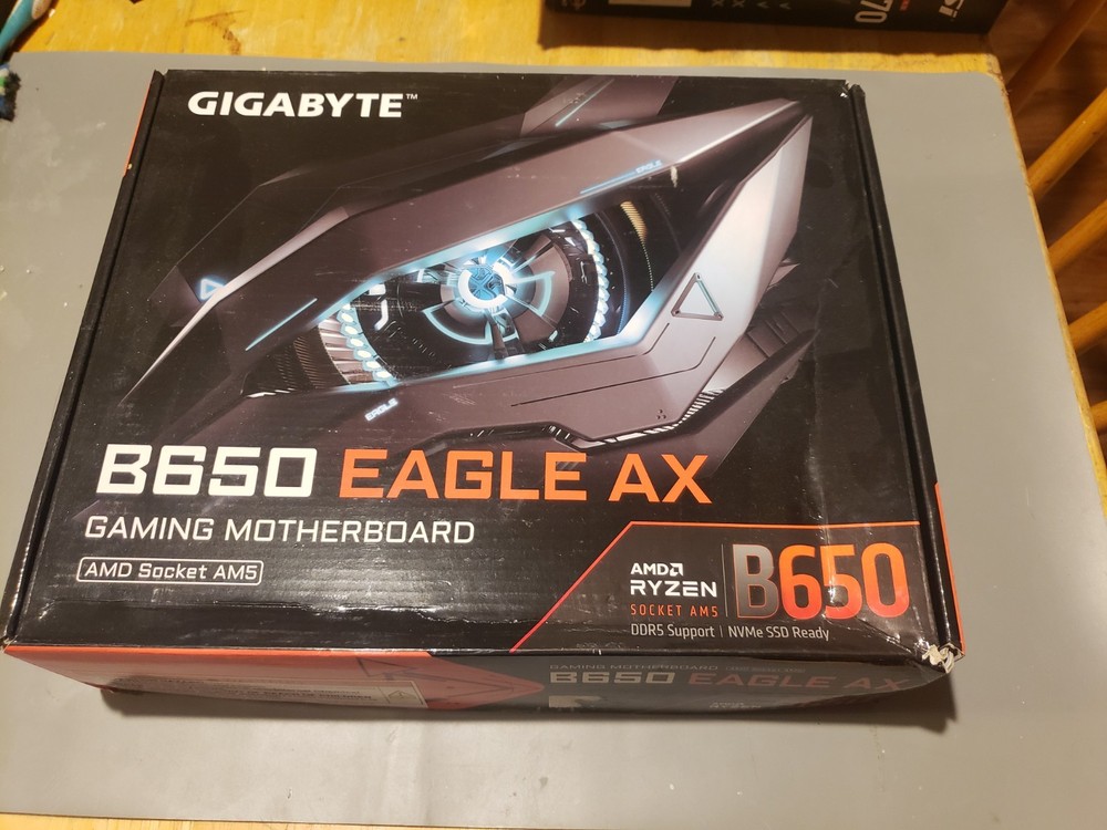 (BOX ONLY) GIGABYTE B650M AORUS ELITE AX AM5 MicroATX AMD Motherboard