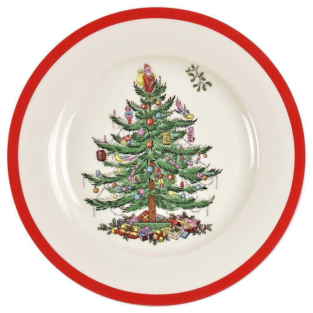 Spode Christmas Tree Salad Plate 12084482