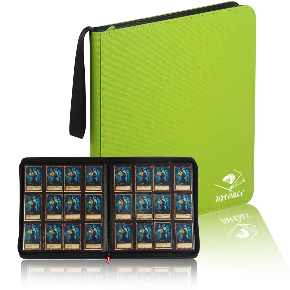 Premium 720-Card Trading Binder for PKM TCG MTG with 12-Pocket Pages