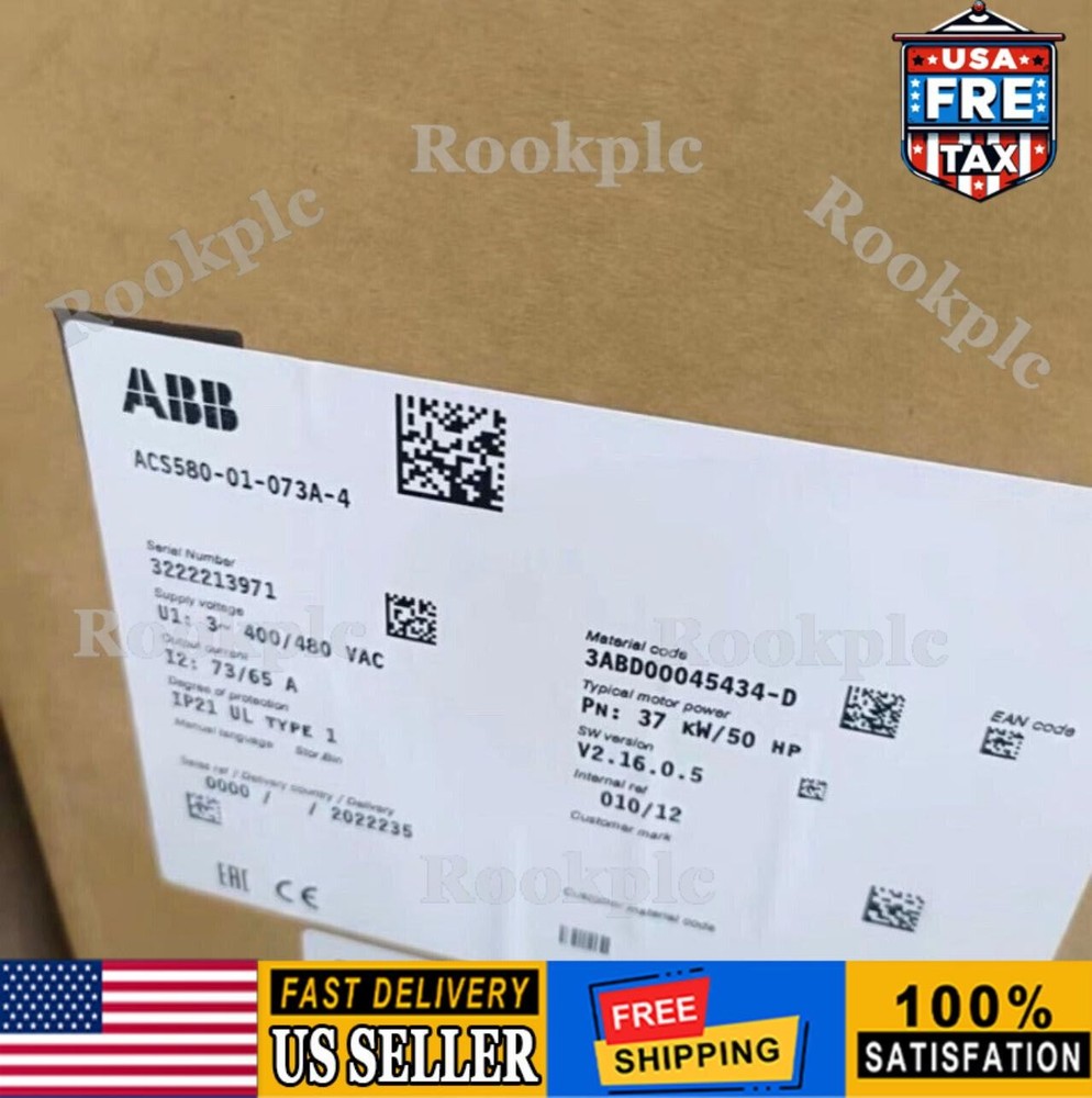 1PC ABB ACS580 new original ACS580-01-073A-4 inverter Fast delivery