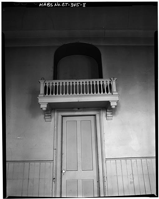 Waterbury CT 1900s Hotchkiss Block Interior Balcony Small Hall on Third Floor