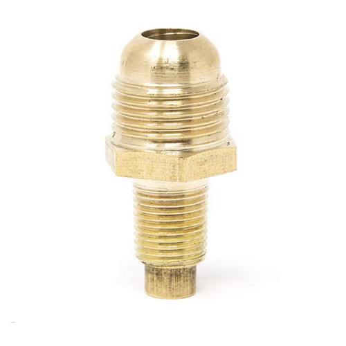 Gas One Propane Brass Orifice 3/8 In. Flare X 1/8 In. MNPT Male Pipe Fitting